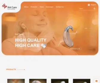 IN4Care.com(IN4 Technology Corporation) Screenshot