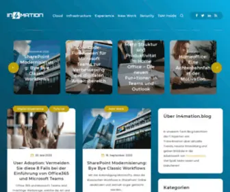 IN4Mation.blog(Der IT Blog von Trans4mation für Professionals) Screenshot
