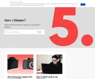 IN5Minutes.com(In 5 Minutes) Screenshot