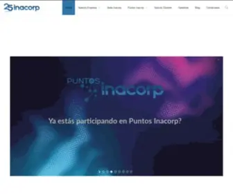 Inacorpsa.com(Inacorpsa del Ecuador S.A) Screenshot