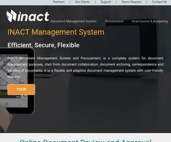 Inactsoft.com(INACT Document Management System) Screenshot