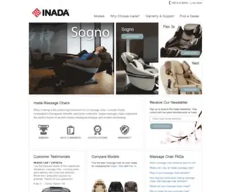 Inadausa.com(Inada USA) Screenshot