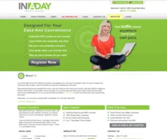 Inadaytrafficschool.com(Fastest Course On List) Screenshot