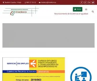 Inadeco.es(Formación) Screenshot