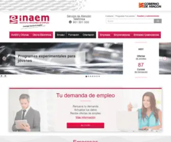 Inaem.es(Portal INAEM) Screenshot