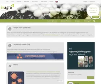Inagro.be(Inagro leden website) Screenshot