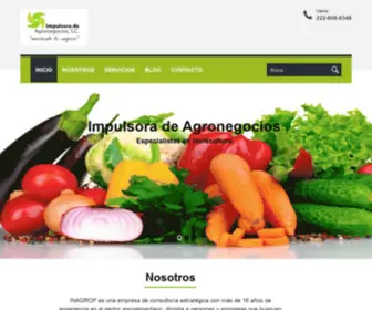 Inagrop.com(Impulsora de Agronegocios) Screenshot