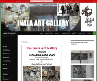 Inalaarts.com.au(INALA ART GALLERY) Screenshot