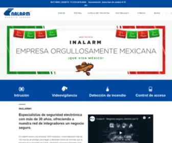 Inalarm.com.mx(Sistemas de prevención para robo) Screenshot