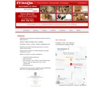 Inalcoa.net(Empresa) Screenshot