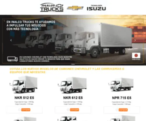 Inalcopromociones.cl(Inalco Promociones) Screenshot