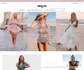 Inalya.fr(Boutique de Vêtements et de Bijoux Bohème) Screenshot