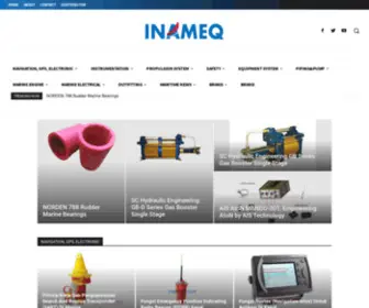 Inameq.com(Indonesia Marine Equipment) Screenshot