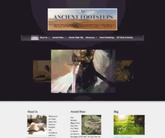 Inancientfootsteps.com(In Ancient Footsteps) Screenshot