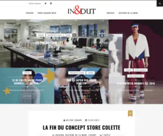 Inandout-Blog.com(In&out fashion mag) Screenshot