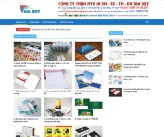 Inangiahuy.com(In ấn) Screenshot