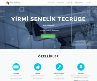 Inanguvenlik.com(İnan Güvenlik) Screenshot