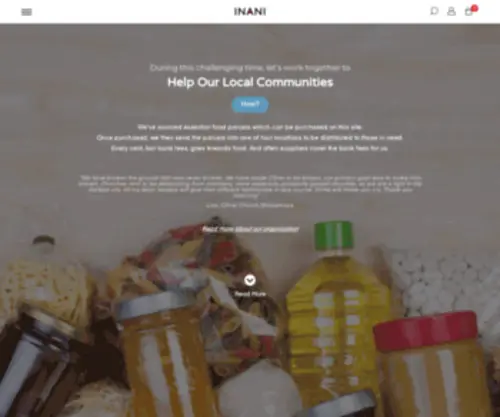 Inani.org(Let’s work together to Help Our Local Communities) Screenshot