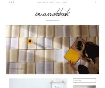 Inanotebook.gr(In a Notebook) Screenshot