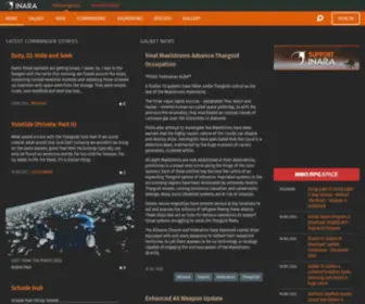 Inara.cz(The companion site for elite) Screenshot
