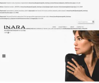 Inarafinejewelry.com(Inara Fine Jewelry) Screenshot