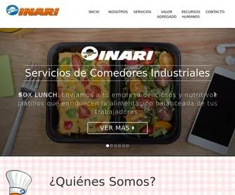 Inaricomedores.com.mx(Comedores Industriales) Screenshot