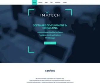 Inatech.eu(INATECH srl) Screenshot