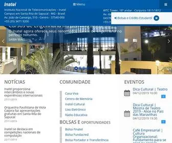 Inatel.br(Instituto Nacional de Telecomunica) Screenshot