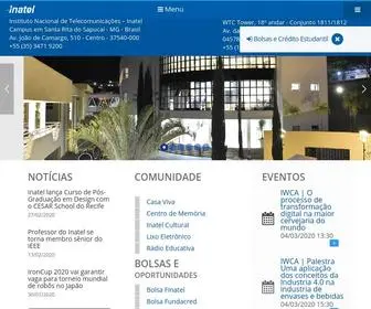 Inatel.com.br(Instituto Nacional de Telecomunicações) Screenshot