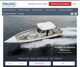 Inautia.fr(Bateaux d'occasion) Screenshot