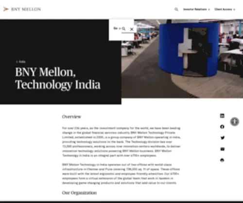 Inautix.co.in(BNY Mellon Technology) Screenshot