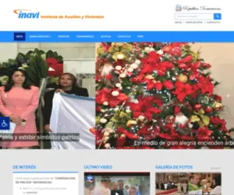 Inavi.gov.do(Instituto de Auxilios y Viviendas) Screenshot