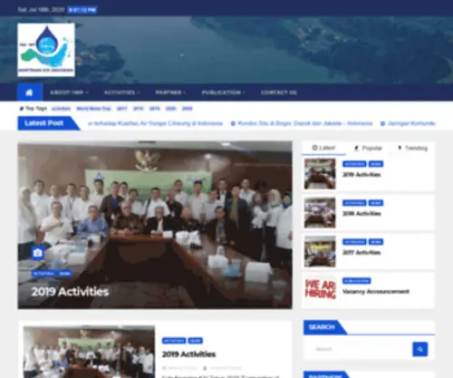 Inawater.org(Kemitraan Air Indonesia (KAI)) Screenshot