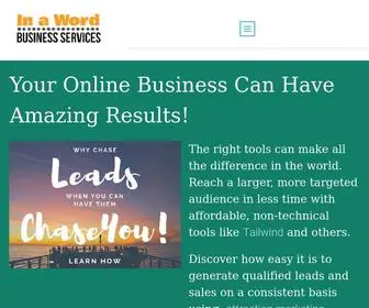 InawordsvCS.com(Start an Online Business) Screenshot