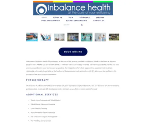 Inbalancehealth.com.au(Inbalance Health Castle Hill) Screenshot