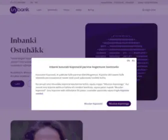 Inbank.ee(Nutikad finantslahendused) Screenshot