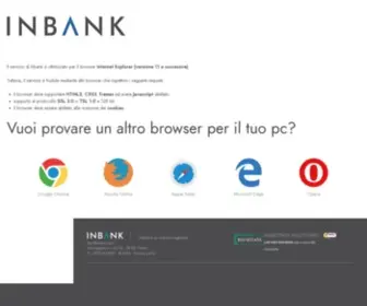 Inbank.it(Inbank Internet Banking) Screenshot