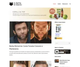 Inbarbalrasoio.com(Guide, consigli e trucchi per barbe leggendarie) Screenshot