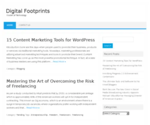 Inbdiecasting.com(Digital Footprints) Screenshot