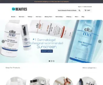 Inbeautics.com(Top Rated Skin Care) Screenshot