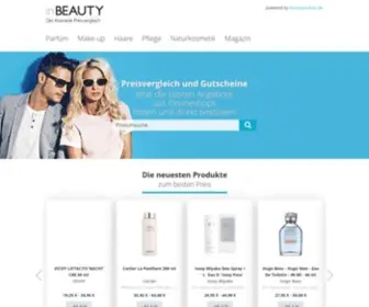 Inbeauty.de(Preisvergleich & Gutscheine für Parfüm) Screenshot