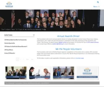 INBF.org(Indiana Bar Foundation) Screenshot