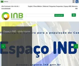 INB.gov.br(Indústrias Nucleares do Brasil) Screenshot