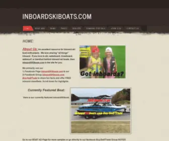 Inboardskiboats.com(INBOARDSKIBOATS) Screenshot