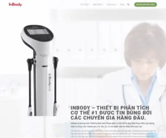 Inbody.com.vn(InBody Việt Nam) Screenshot