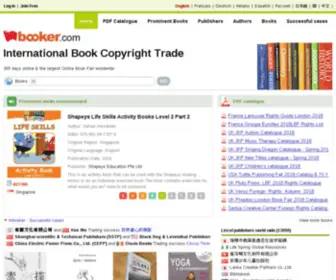 Inbooker.com(International Book Copyright Trading) Screenshot