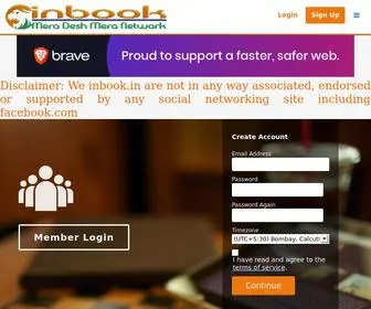 Inbook.in(Indian Social Media Network) Screenshot