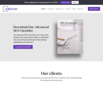 Inbound.org.nz(Award-Winning Inbound Marketing and SEO Agency in NZ) Screenshot