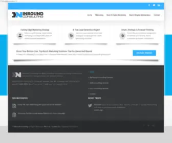 Inboundconsulting.com(Consulting with accountability) Screenshot