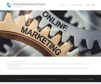 Inboundmarketing-SChweiz.com(Inboundmarketing Schweiz) Screenshot